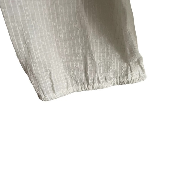 HEARTLOOM Button Front Long Sleeve Blouse
Ivory White Cream M - Picture 7 of 8